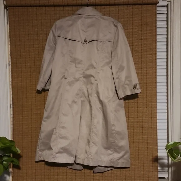 Old Navy Trench Coat Size Large - Picture 2 of 5